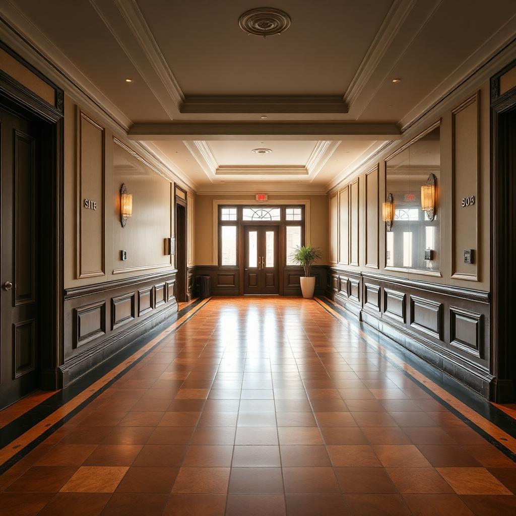 Navy House hallway